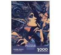 Puzzle Da 1000 Pezzi Per Adolescenti Dark Fantasy Queen Puzzle Per Adolescenti Gioco Pratico Decorazione Perfetta Per È Ideale Come Regalo 70x50cm/1000pcs