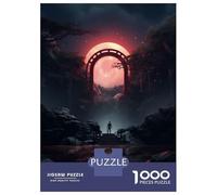 Puzzle Da 1000 Pezzi Per Adolescenti Dark Fantasy Surreal Gate Puzzle Per Adulti Giochi Rilassanti Regalo Di Compleanno Regali Per Amici E Familiari 70x50cm/1000pcs