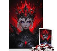 Puzzle da 1000 pezzi per adolescenti Dark Queen Of The Underworld Decorazione per la casa Giocattoli Ottimo regalo per giochi educativi Migliora l'amore tra coppie Dimensioni 38x26cm