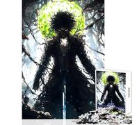 Puzzle da 1000 pezzi per adolescenti Dark Samurai Lord Giocattoli antistress Ottimi regali e giocattoli Gioco pratico Interessante riduzione dello stress Dimensioni 50x75cm