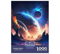 Puzzle Da 1000 Pezzi Per Adolescenti Dawn of The Cosmos Puzzle Per Adolescenti Gioco Pratico Decorazione Murale Difficile Da Completare 38x26cm/1000pcs