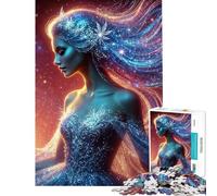 Puzzle da 1000 pezzi per adolescenti Dea Astrale Puzzle per adulti Giocattolo fai da te Vacanza a casa Regalo per passare il tempo con amici e familiari (Dimensioni 38x52cm)