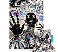 Puzzle da 1000 pezzi per adolescenti Dea Cosmica Puzzle per adulti Gioco divertente Decorazione per la casa compleanni e occasioni speciali (Dimensioni 38x52cm)