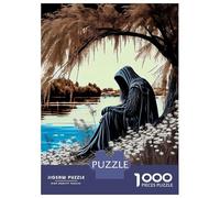 Puzzle Da 1000 Pezzi Per Adolescenti Death Amid Life Puzzle Giocattolo Decorazione Da Parete Sfida Difficile Regalo Di Compleanno, Regali, 52x38cm/1000pcs
