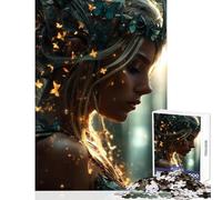 Puzzle da 1000 pezzi per adolescenti decorazione da parete con la regina della foresta mistica regalo per donne e uomini gioco educativo per migliorare l'amore tra coppie dimensioni 50x75cm