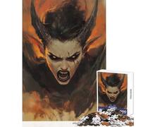 Puzzle da 1000 pezzi per adolescenti decorazione da parete giocattolo "La furia urlante dell'abisso" ottimo regalo gioco pratico attività divertenti a casa (dimensioni 38x52cm)