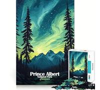 Puzzle da 1000 pezzi per adolescenti del Parco Nazionale di Prince Albert, ideale per migliorare la memoria, ridurre la luce e favorire il relax Design da assemblare e decorazione murale 38x26cm
