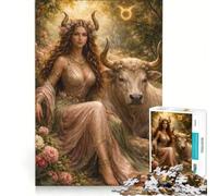 Puzzle da 1000 pezzi per adolescenti del segno del Toro giochi divertenti attività divertenti da fare a casa gioco dal design accattivante 38x26cm