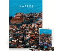 Puzzle da 1000 pezzi per adolescenti di Napoli,stimolante per la memoria,per un momento di relax e svago Taglio netto (50x75cm)