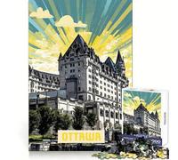Puzzle da 1000 pezzi per adolescenti di Ottawa,con tema "Recall Power Serene Escape" e bordi precisi,ideale come regalo di compleanno (38x26cm)