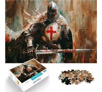 Puzzle da 1000 pezzi per adolescenti Difensori della fede giochi divertenti per famiglie Decorazione murale Regali unici per compleanno e Natale 52x38cm