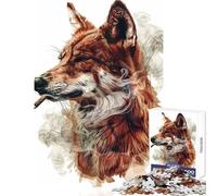 Puzzle da 1000 pezzi per adolescenti Dingo Canna umo Decorazione per la casa Giocattoli Regalo per compleanni Gioco educativo Ogni pezzo è unico - dimensioni 50x75cm