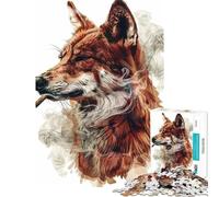 Puzzle da 1000 pezzi per adolescenti Dingo Cannabis Smoking Divertimento a casa Attività regalo di compleanno Gioco impossibile per 14+ Gioco di puzzle offerto (38x26cm)