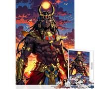 Puzzle da 1000 pezzi per adolescenti dio egizio Ra giocattolo educativo ottimi regali e giocattoli giochi rilassanti attività divertenti a casa dimensioni 38x26cm