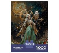 Puzzle Da 1000 Pezzi Per Adolescenti Diosa De Lo Inevitable Santisima Muerte Puzzle Per Adulti Giocattoli Antistress Sfida Difficile Impegnativo Da Completare 52x38cm/1000pcs