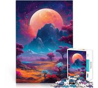 Puzzle da 1000 pezzi per adolescenti dipingere paesaggi per il giocattolo di sfida del gioco educativo Lista dei desideri con Babbo Natale 50x70cm