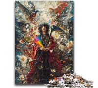 Puzzle da 1000 pezzi per adolescenti, dipinto a olio sulla morte, giocattolo educativo intellettuale decomprimente, decorazione perfetta, 50x75cm