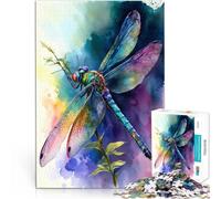 Puzzle da 1000 pezzi per adolescenti Dipinto di insetti libellula Giochi Giocattoli Regalo offerte come regali per tutta la famiglia 52x38cm