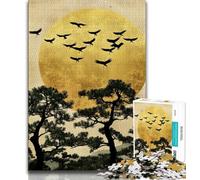 Puzzle da 1000 pezzi per adolescenti dipinto di paesaggio giapponese 1000 pezzi per adulti gioco a quiz decorazione da parete regali unici per compleanno e Natale 26x38cm