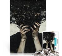 Puzzle da 1000 pezzi per adolescenti Disperazione della notte stellata Giochi Giocattoli regalo per tutta la famiglia 75x50cm