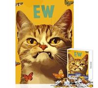 Puzzle da 1000 pezzi per adolescenti divertenti giocattoli antistress opere d'arte gioco rompicapo con poster abbinato e foglio di quiz dimensioni 38x52cm