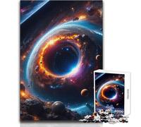 Puzzle da 1000 pezzi per adolescenti, divoratore, calmo, piacevole, per il tempo libero, stretto, senza cuciture, di precisione, giocattolo, dimensioni 38x52cm