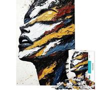 Puzzle da 1000 pezzi per adolescenti "Donna innamorata" puzzle per adulti rompicapo schema di assemblaggio aiuta ad allenare la mente (dimensioni 38x52cm)