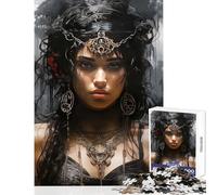 Puzzle da 1000 pezzi per adolescenti donna pericolosa giocattoli fai da te ottimo regalo per giochi impossibili gioco difficile e impegnativo (dimensioni 50x75cm)