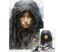 Puzzle da 1000 pezzi per adolescenti donna pericolosa giocattolo educativo ottimi regali e giocattoli giochi rilassanti aiuta a esercitare il cervello dimensioni 38x26cm