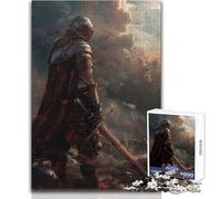 Puzzle da 1000 pezzi per adolescenti "Dopo la battaglia" - Divertimento in famiglia e serata di giochi - Modello di assemblaggio - Ottimo regalo - Dimensioni: 50x75cm