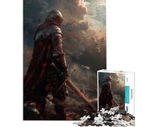 Puzzle da 1000 pezzi per adolescenti Dopo la battaglia per giocattoli educativi Giochi educativi Opera d'arte Regalo Taglio di precisione (Dimensioni 50x75cm)