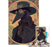 Puzzle da 1000 pezzi per adolescenti Dottore della peste Vittoriano Puzzle antistress per adulti Divertimento in famiglia Attività divertenti a casa (Dimensioni 38x26cm)