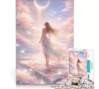 Puzzle da 1000 pezzi per adolescenti dove il silenzio si trasforma in luce Giocattolo educativo sfida impegnativa ideale come regalo 50x75cm