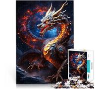 Puzzle da 1000 pezzi per adolescenti Drago antico per il giocattolo di sfida del gioco educativo perché è ideale come regalo per tutta la famiglia 52x38cm