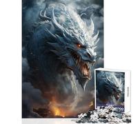 Puzzle da 1000 pezzi per adolescenti drago del cielo decorazione per la casa giocattoli ottimi regali e giocattoli gioco per famiglie interazione genitore-figlio dimensioni 38x52cm