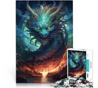 Puzzle da 1000 pezzi per adolescenti Drago del Mare V Antistress Vacanza in patria Uccidere il tempo Migliorare l'amore tra le coppie 52x38cm