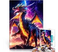 Puzzle da 1000 pezzi per adolescenti Drago della galassia Riduzione dello stress interessante perché è ideale come regalo per tutta la famiglia 75x50cm