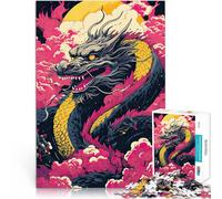 Puzzle da 1000 pezzi per adolescenti Drago Giocattoli che creano dipendenza e sfidano l'intelligenza del cervello Un'opera d'arte 38x52cm