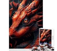 Puzzle da 1000 pezzi per adolescenti Drago Il mio amico divertente Decorazione per la casa Giocattoli Ottimo regalo per giochi Giochi rilassanti Sfida educativa Dimensioni 38x52cm