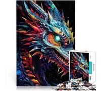 Puzzle da 1000 pezzi per adolescenti Drago in Borderlands Giocattoli Giochi Educativi Antistress perché è ideale come regalo per tutta la famiglia 38x26cm