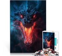 Puzzle da 1000 pezzi per adolescenti drago pericoloso Antistress Vacanza in patria Uccidere il tempo offerte come regali per tutta la famiglia 75x50cm