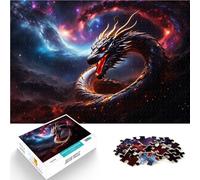 Puzzle da 1000 pezzi per adolescenti dragon ball zenlong Giocattoli educativi per l'apprendimento Giochi per famiglie Adatto alle coppie 38x26cm