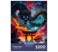 Puzzle Da 1000 Pezzi Per Adolescenti Dragon Galaxy Gate Puzzle Antistress Ma Divertente E Spiritoso Regali Unici Per Compleanno E Natale 70x50cm/1000pcs