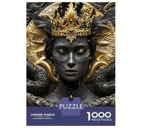 Puzzle Da 1000 Pezzi Per Adolescenti Dragon Queen Sovereign Puzzle Per Adulti Fai Da Te Giocattoli Antistress Regali Di Natale E Compleanno 70x50cm/1000pcs
