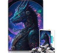 Puzzle da 1000 pezzi per adolescenti Dragonborn 1000 pezzi per adulti, design vivace e unico, esperienza di gioco rilassante e stimolante (dimensioni 38x26cm)