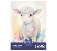Puzzle Da 1000 Pezzi Per Adolescenti Dreamy Sweet Little Lamb Puzzle Per Adulti Gioco Rompicapo Assemblaggio Di Modelli Regali Di Compleanno E Unici 38x26cm/1000pcs
