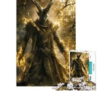 Puzzle da 1000 pezzi per adolescenti Druido dell'Energia Dorata Puzzle da 1000 pezzi Giocattolo decorativo per la casa Analisi e logica compleanno e compleanno (38x26cm)