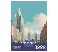 Puzzle Da 1000 Pezzi Per Adolescenti Dublin Ireland Cityscape Travel Puzzle Per Adolescenti Giochi Rilassanti Migliora La Memoria Regali Per Amici E Familiari 52x38cm/1000pcs