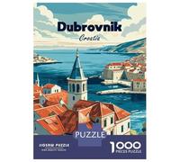 Puzzle Da 1000 Pezzi Per Adolescenti Dubrovnik Croatia Travel Puzzle Per Adolescenti Gioco Pratico Decorazione Perfetta Per È Ideale Come Regalo 70x50cm/1000pcs