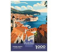 Puzzle Da 1000 Pezzi Per Adolescenti Dubrovnik Croatia Travel Puzzle Per Adulti Giochi Rilassanti Migliorano La Memoria Regali Antistress 70x50cm/1000pcs